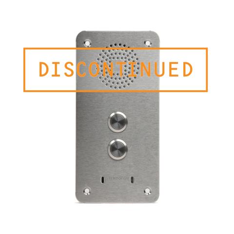 アイルトン・セナパネル② IP Vandal Resistant Substation - 2 Buttons | Zenitel